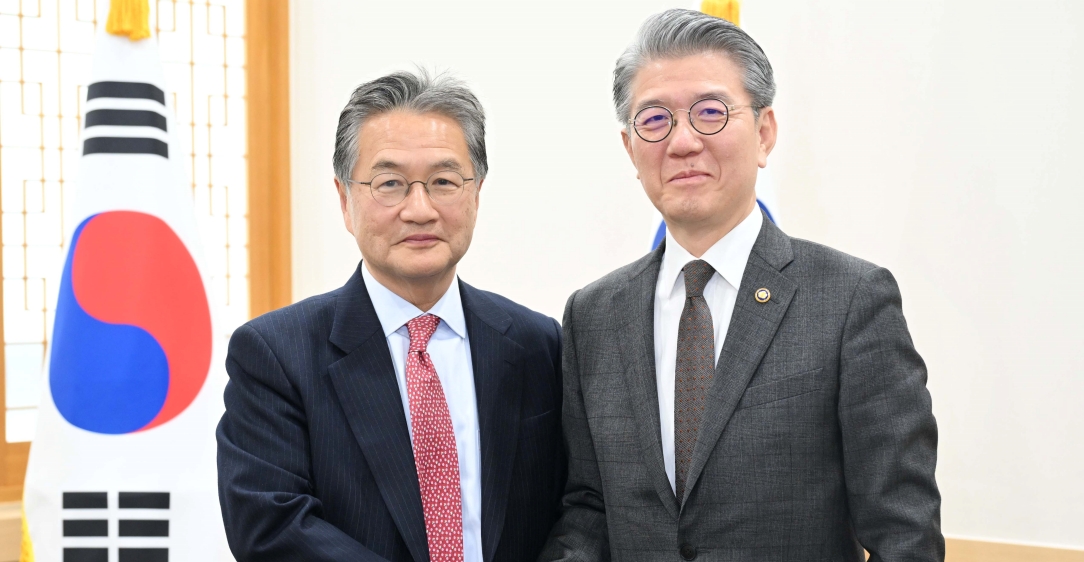 김홍균 1차관, 신임 주한 미국대사대리 접견                                       